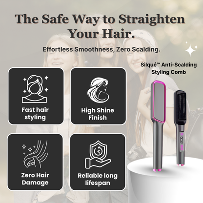 Silqué™ Anti-Scalding Styling Comb