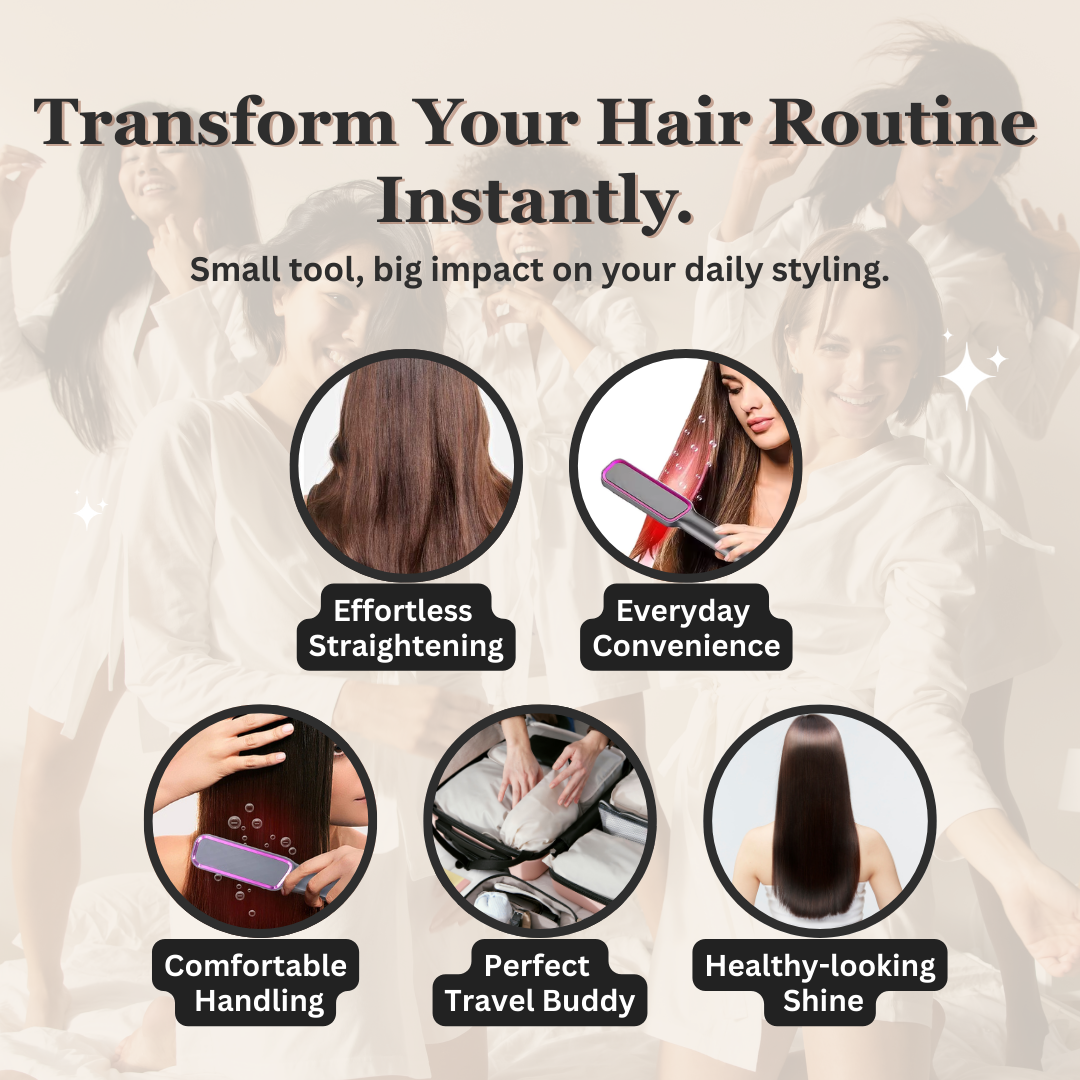 Silqué™ Anti-Scalding Styling Comb